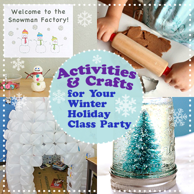 Bulk Winter Party Activities for Classroom, Toddler Arts and