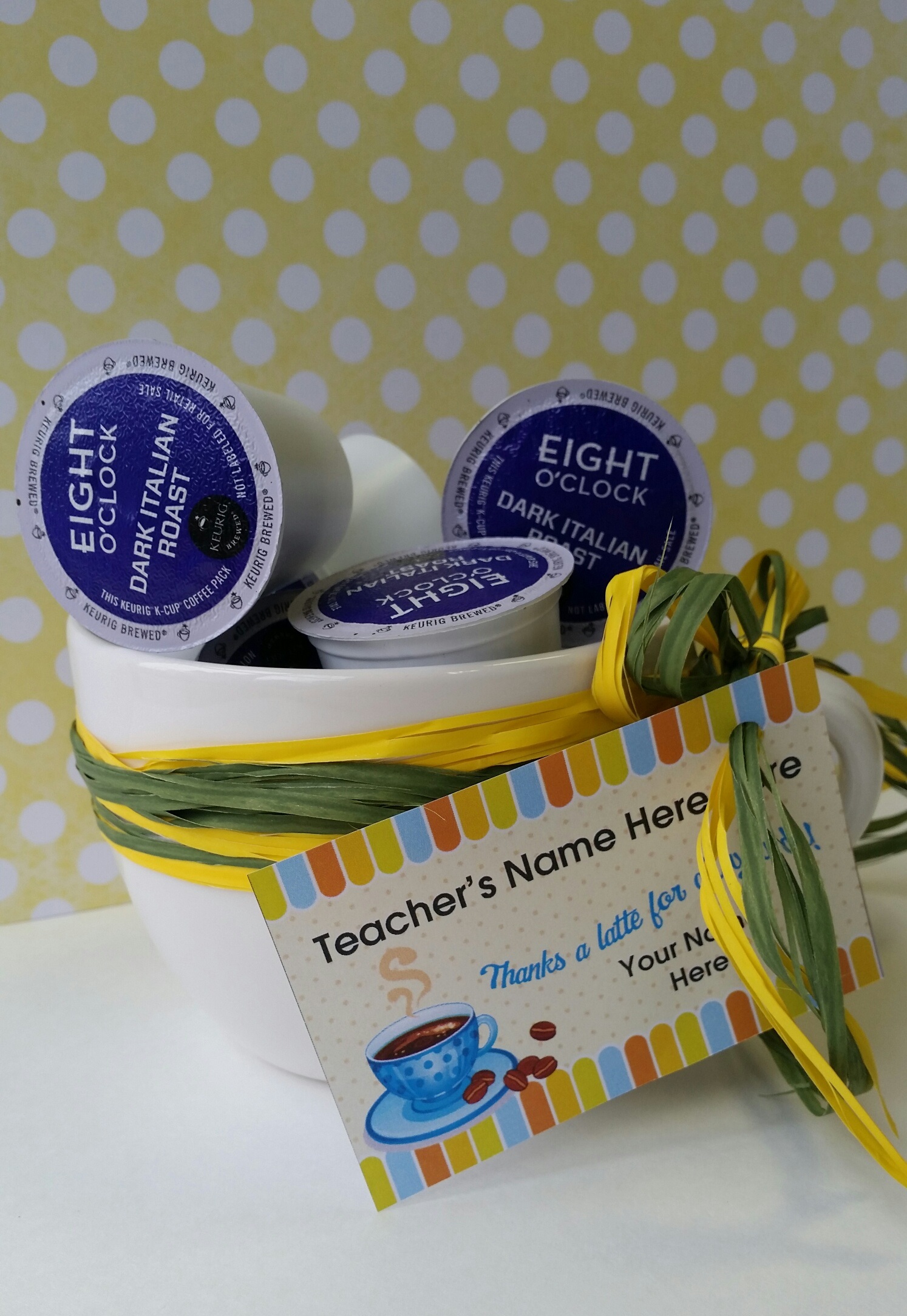 Easy Teacher Gift Idea- Dry Erase Markers with Printable - Keeping