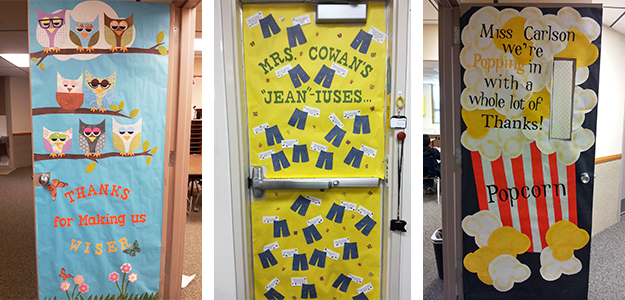 Teacher Appreciation Door Decorating Ideas—Tips for PTO and PTA leaders ...