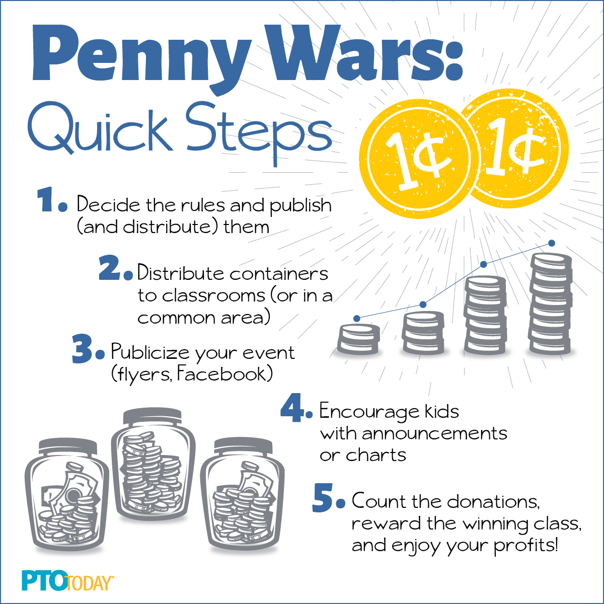 Penny Wars Clip Art