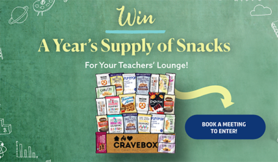 Win a Year’s Worth of Snacks for Your Teachers’ Lounge